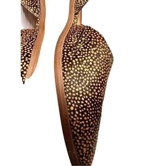 MADEWELL WOMEN’S CALF HAIR FLAT SHOES •SIZE 8.5 PREOWNED GREAT CONDITION• - Picture 5 of 9